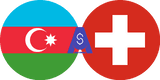 Exchange rate Azerbaijan Manat to Swiss Franc