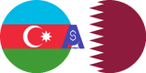 Exchange rate Azerbaijan Manat to Qatari Riyal