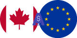 نرخ تبدیل دلار کانادا به یورو