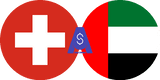 نرخ تبدیل فرانک سوئیس به درهم امارات