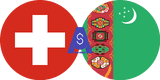 نرخ تبدیل فرانک سوئیس به منات ترکمنستان