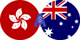 نرخ تبدیل دلار هنگ کنگ به دلار استرالیا