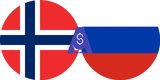 Exchange rate Norwegian Krone to Russian Ruble