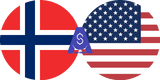 Exchange rate Norwegian Krone to Dolar Cash