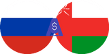 Exchange rate Russian Ruble to Omani Rial