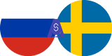 Exchange rate Russian Ruble to Swedish Krona