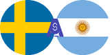 Exchange rate Swedish Krona to Argentine Peso
