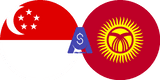 نرخ تبدیل دلار سنگاپور به سوم قرقیزستان