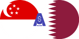 Exchange rate Singapore Dolar to Qatari Riyal