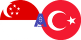Exchange rate Singapore Dolar to Turkish Lira
