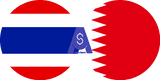 Exchange rate Thai Baht to Bahraini Dinar