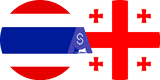 Exchange rate Thai Baht to Georgian Lari