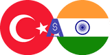 نرخ تبدیل لیر ترکیه به روپیه هندوستان