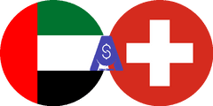 Exchange rate Emirati Dirham to Swiss Franc