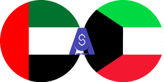 Exchange rate Emirati Dirham to Kuwaiti Dinar