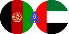 Exchange rate Afghan Afghani to Emirati Dirham