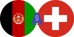 Exchange rate Afghan Afghani to Swiss Franc