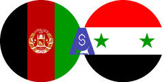 Exchange rate Afghan Afghani to Syrian Pound
