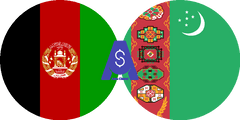 Exchange rate Afghan Afghani to Turkmenistani Manat