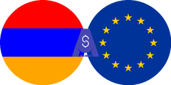 نرخ تبدیل درام ارمنستان به یورو