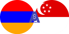 نرخ تبدیل درام ارمنستان به دلار سنگاپور