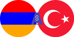 Exchange rate Armenian Dram to Turkish Lira