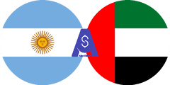 Exchange rate Argentine Peso to Emirati Dirham