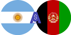 Exchange rate Argentine Peso to Afghan Afghani