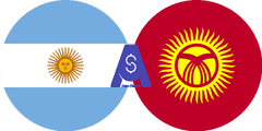 Exchange rate Argentine Peso to Kyrgyzstani Som