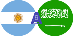 Exchange rate Argentine Peso to Saudi Arabian Riyal