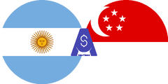 نرخ تبدیل پزو آرژانتین به دلار سنگاپور