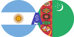 نرخ تبدیل پزو آرژانتین به منات ترکمنستان