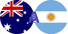 Exchange rate Australian dollar to Argentine Peso