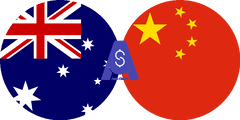 Exchange rate Australian dollar to Chinese Yuan