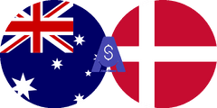 Exchange rate Australian dollar to Danish Krone