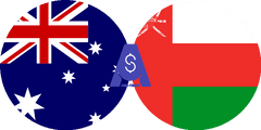 Exchange rate Australian dollar to Omani Rial