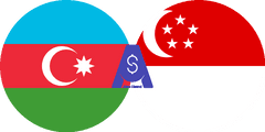 نرخ تبدیل مانات آذربایجان به دلار سنگاپور
