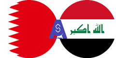 Exchange rate Bahraini Dinar to Iraqi Dinar