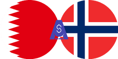 Exchange rate Bahraini Dinar to Norwegian Krone