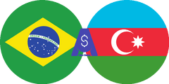 نرخ تبدیل رئال برزیل به مانات آذربایجان