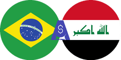 Exchange rate Brazilian Real to Iraqi Dinar