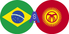 نرخ تبدیل رئال برزیل به سوم قرقیزستان