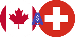 نرخ تبدیل دلار کانادا به فرانک سوئیس