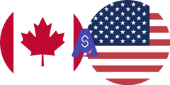 نرخ تبدیل دلار کانادا به دلار آمریکا
