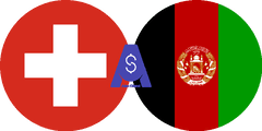 نرخ تبدیل فرانک سوئیس به افغانی افغانستان