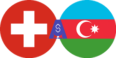 نرخ تبدیل فرانک سوئیس به مانات آذربایجان
