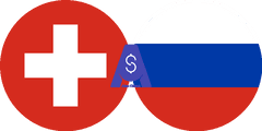 نرخ تبدیل فرانک سوئیس به روبل روسیه