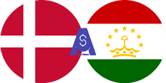 نرخ تبدیل کرون دانمارک به سامانی تاجیکستان