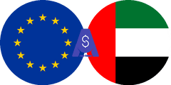 Exchange rate Euro Cash to Emirati Dirham