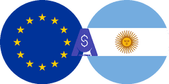 Exchange rate Euro Cash to Argentine Peso